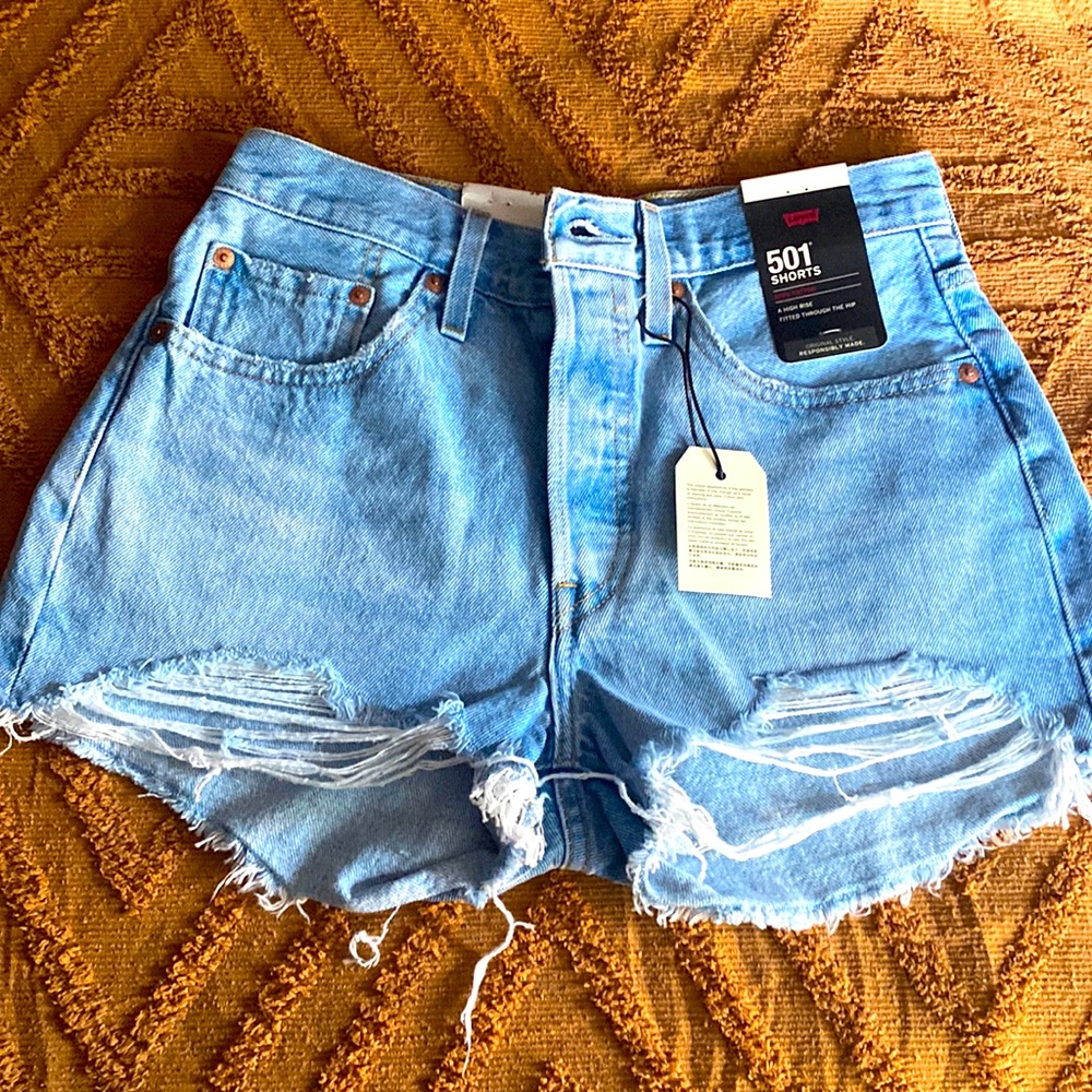New Levi Jean shorts